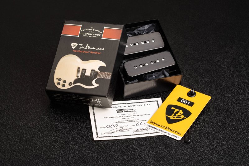 Seymour Duncan - Limited-Edition Custom Shop Joe Bonamassa "Pawn Shop Special" 1961 P90 Pickup Set #11828-628-LTD