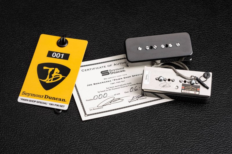 Seymour Duncan - Limited-Edition Custom Shop Joe Bonamassa "Pawn Shop Special" 1961 P90 Pickup Set #11828-628-LTD