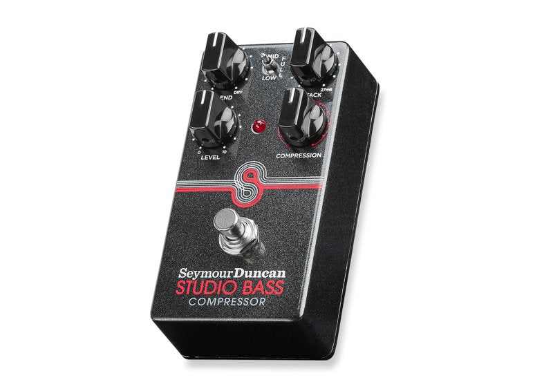 Seymour Duncan - Studio Bass Compressor Pedal – Studio-Grade Compression with Blend Control & Retro Housing #11900-007