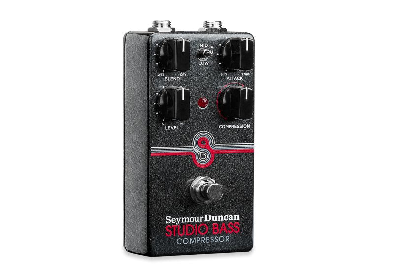 Seymour Duncan - Studio Bass Compressor Pedal – Studio-Grade Compression with Blend Control & Retro Housing #11900-007