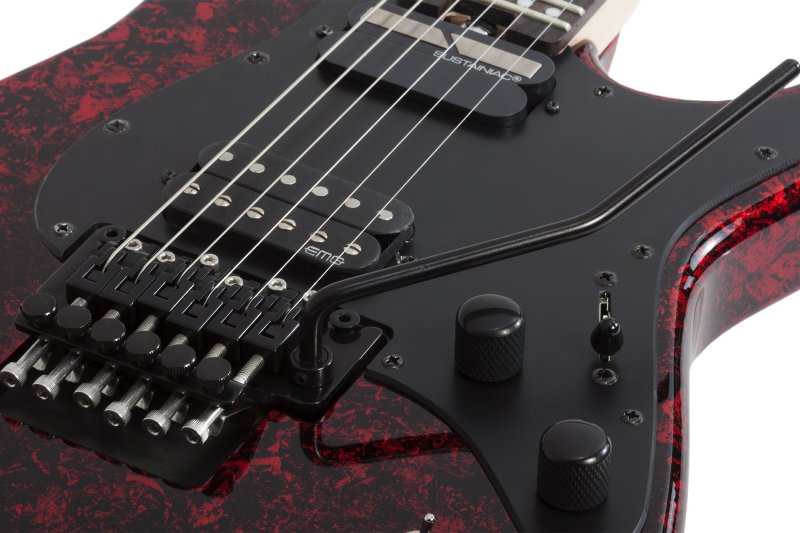 Schecter - Sun Valley Super Shredder FR S Electric Guitar, Red Reign #1245-SHC