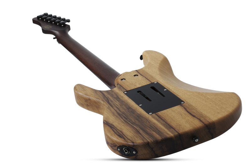 Schecter - Sun Valley Super Shredder Exotic Black Limba Electric Guitar, Black Limba #1265-SHC
