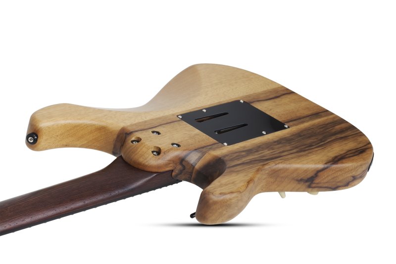 Schecter - Sun Valley Super Shredder Exotic Black Limba Electric Guitar, Black Limba #1265-SHC