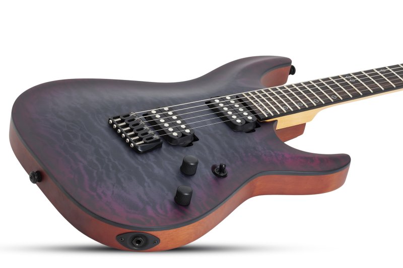 Schecter - Omen Extreme-II Electric Guitar, Nocturn Shadow #1324-SHC