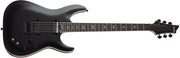 Schecter - C-1 HT S SLS Elite Evil Twin Electric Guitar, Satin Black #1339-SHC