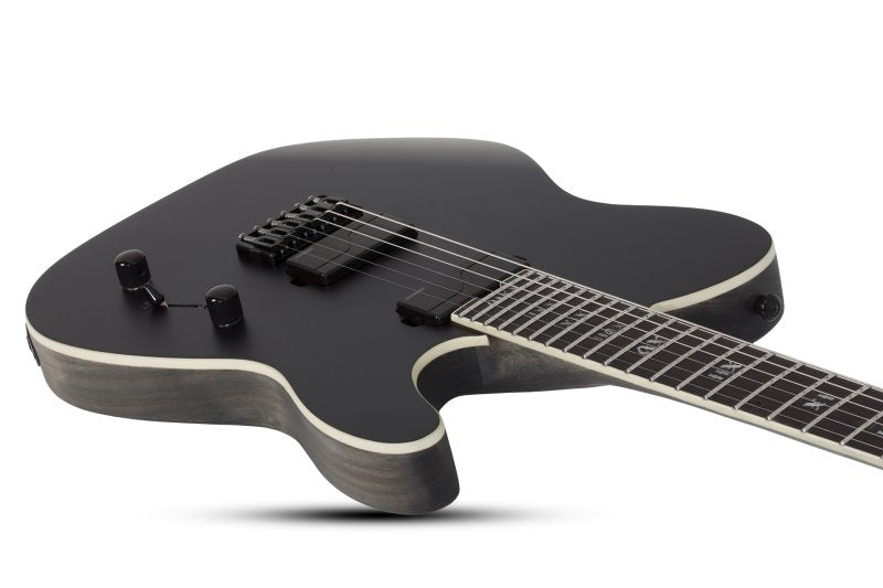 Schecter - PT SLS Evil Twin Electric Guitar, Satin Black #1342-SHC