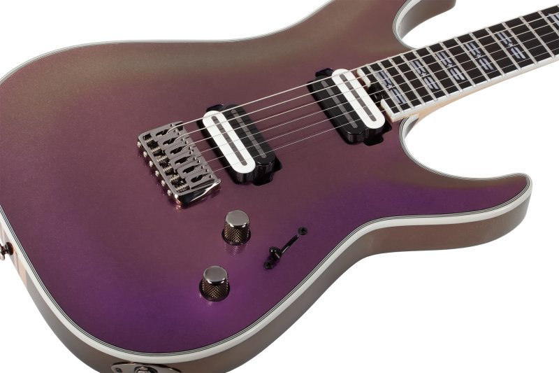 Schecter - C-1 SLS Hollywood Electric Guitar, Supernova #1385-SHC
