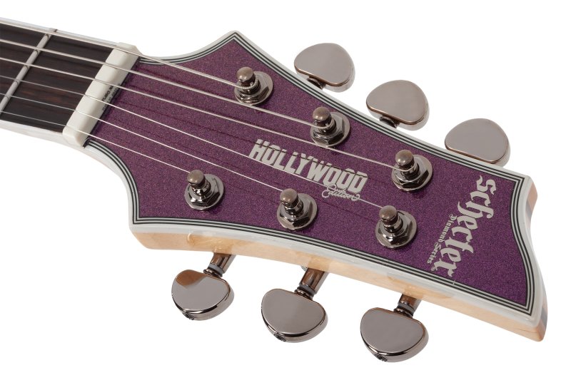 Schecter - C-1 SLS Hollywood Electric Guitar, Supernova #1385-SHC