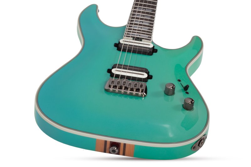Schecter - C-1 SLS Hollywood Electric Guitar, Glacier #1386-SHC