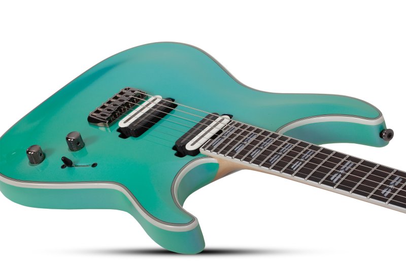 Schecter - C-1 SLS Hollywood Electric Guitar, Glacier #1386-SHC