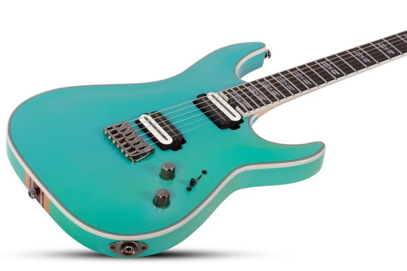 Schecter - C-1 SLS Hollywood Electric Guitar, Glacier #1386-SHC