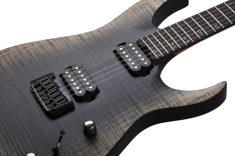 Schecter - Banshee Mach-6 6-String Electric Guitar, Fallout Burst Finish #1410-SHC