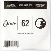 Elixir - Nanoweb Electric .062 Single Guitar String #15262