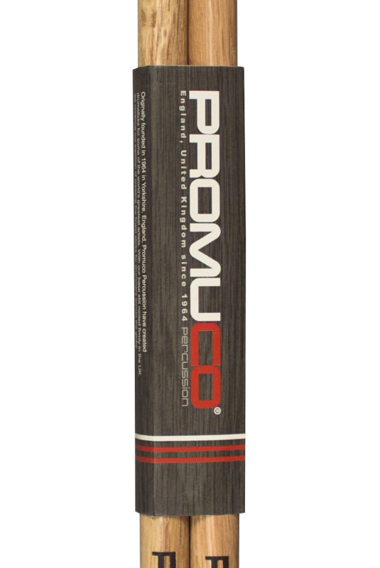 Promuco - Oak Drumsticks - 5A, Wood Tip #18035AX