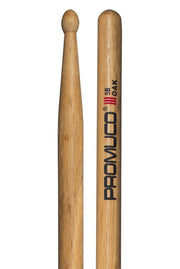 Promuco - Oak Drumsticks - 5B, Wood Tip #18035BX