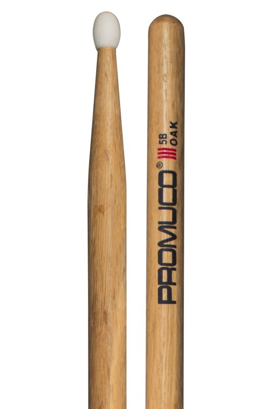 Promuco - Oak 5B Nylon Tip Drumsticks #1803N5BX