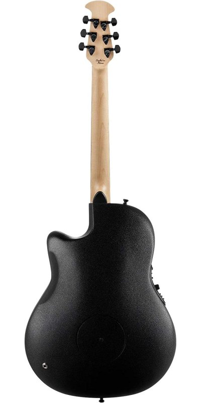 Ovation - Elite Acoustic-Electric Guitar - Black #1868TX-5