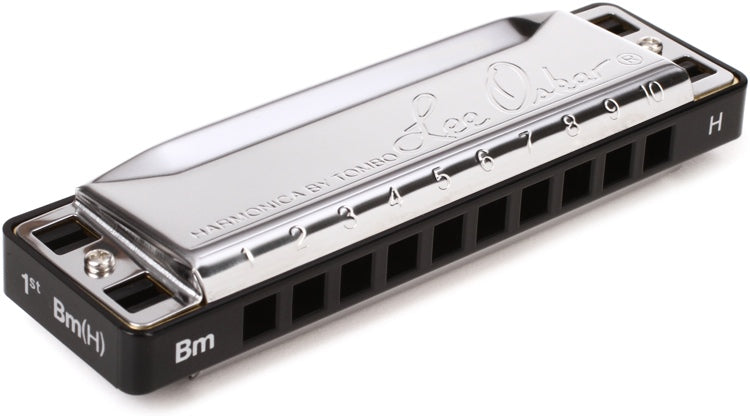 Lee Oskar Harmonicas - Harmonic Minor Harmonica, Minor Key of B Flat #1910H-MIN-B-FLAT