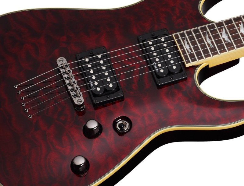 Schecter - Omen Extreme-6 String Electric Guitar - Black Cherry #2004-SHC