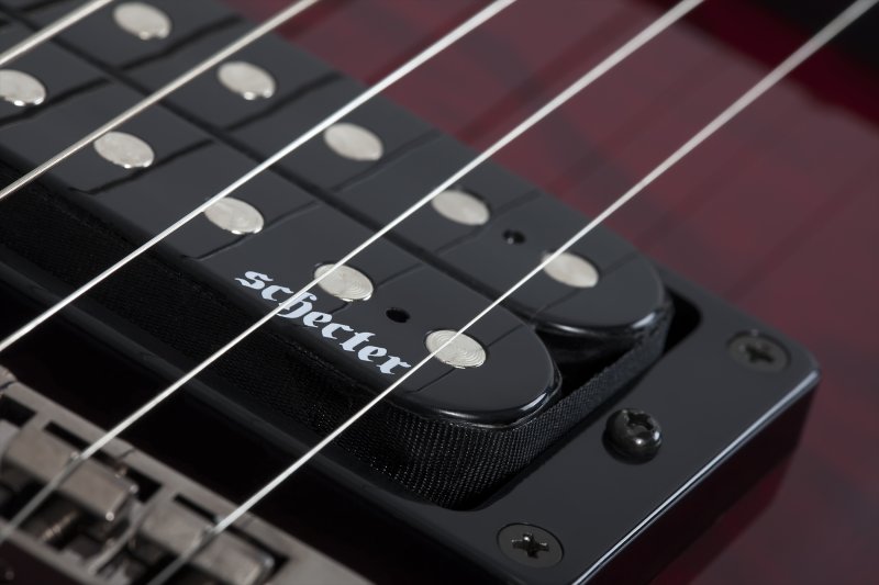 Schecter - Omen Extreme-7 String Electric Guitar – Black Cherry #2008-SHC