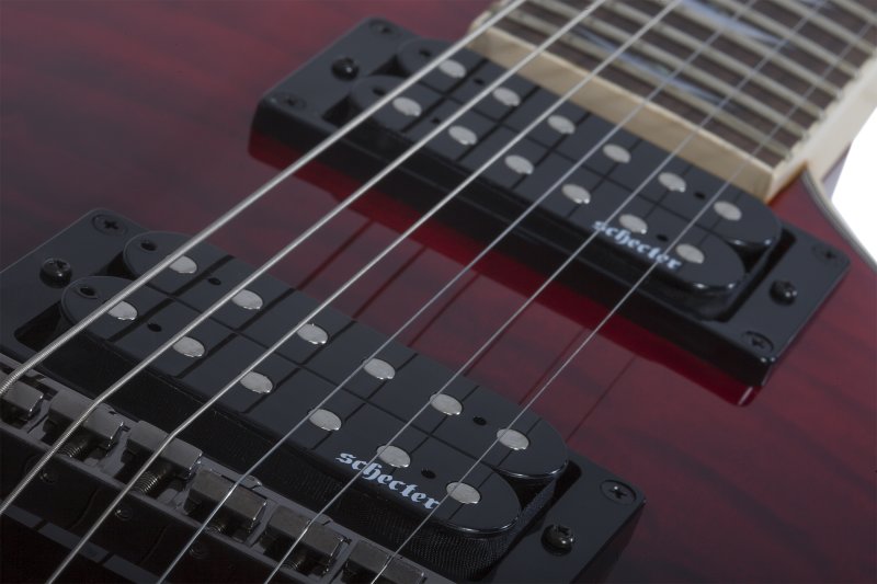 Schecter - Omen Extreme-6 Electric Guitar, Blood Burst #2034-SHC