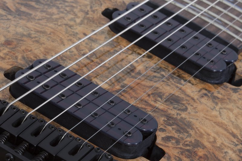 Schecter - Omen Elite-7 7-String Electric Guitar, Charcoal #2457-SHC