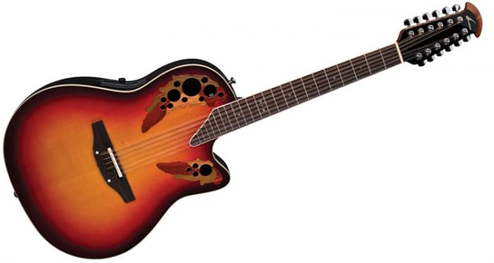 Ovation - Standard Elite 12-String Acoustic - New England Burst #2758AX-NEB