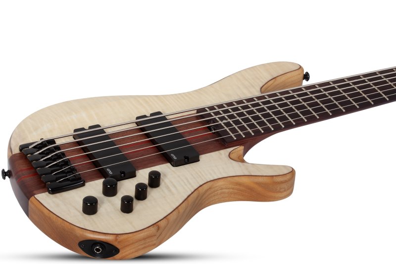 Schecter - Charles Berthoud CB-6 Signature 6-String Bass, Natural Satin #2875-SHC