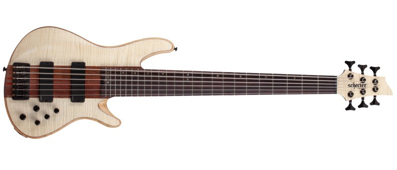 Schecter - Charles Berthoud CB-6 Signature 6-String Bass, Natural Satin #2875-SHC