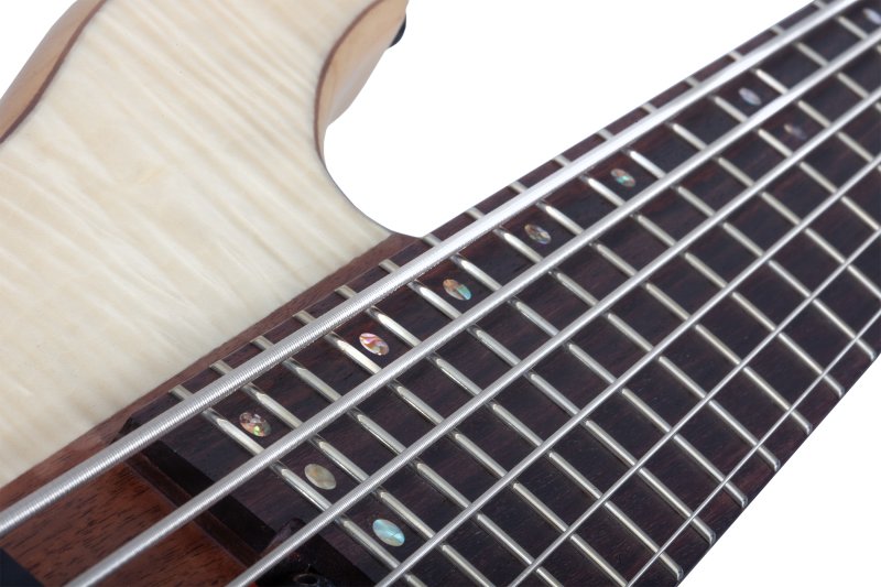Schecter - Charles Berthoud CB-6 Signature 6-String Bass, Natural Satin #2875-SHC