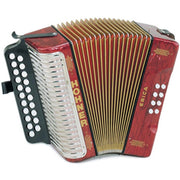 Hohner - 1600/2 Erica Diatonic Accordion in key of G/C #3000GR