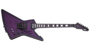 Schecter - E-1 FR S Special Edition 6 String Electric Guitar - Trans Purple Burst #3071-SHC