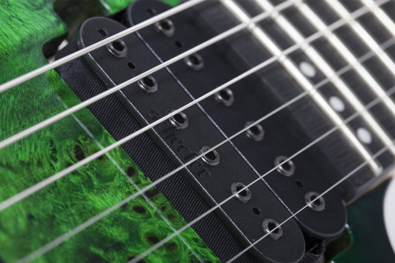Schecter - Pro FR Electric Guitar Aqua Burst #3635-SHC
