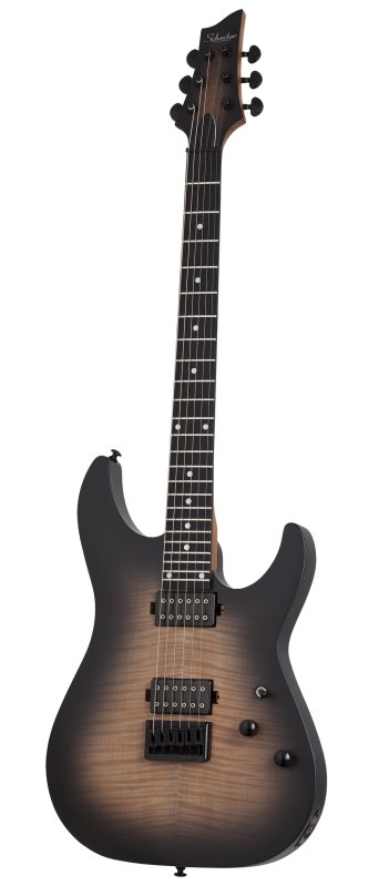 Schecter - C-1 Standard Plus Electric Guitar, Ember Burst #3938-SHC