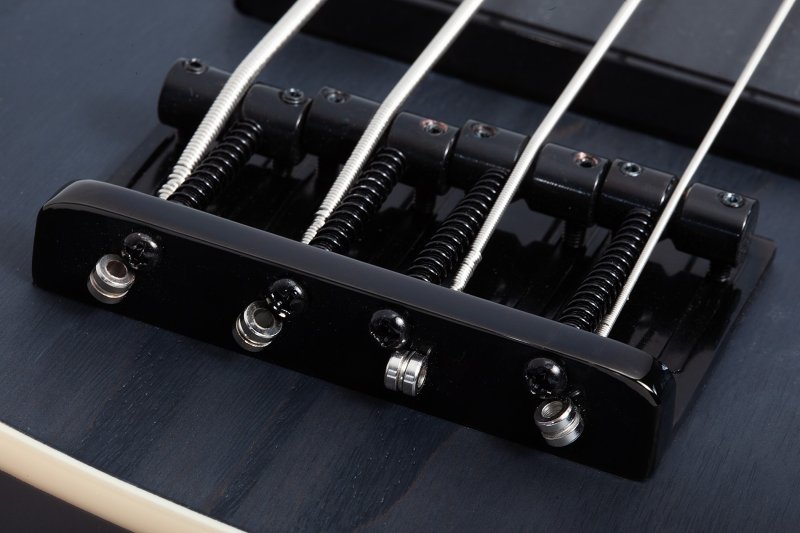 Schecter - C-4 Standard 4-String Electric Bass, Charcoal Satin #3971-SHC
