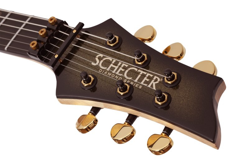 Schecter - C-1 FR-S 50th Anniversary Electric Guitar, Gold Burst #4137-SHC