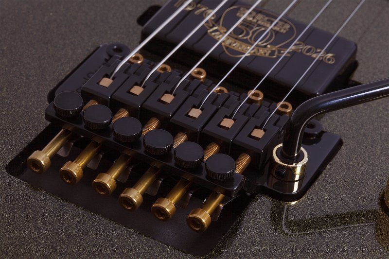 Schecter - C-1 FR-S 50th Anniversary Electric Guitar, Gold Burst #4137-SHC