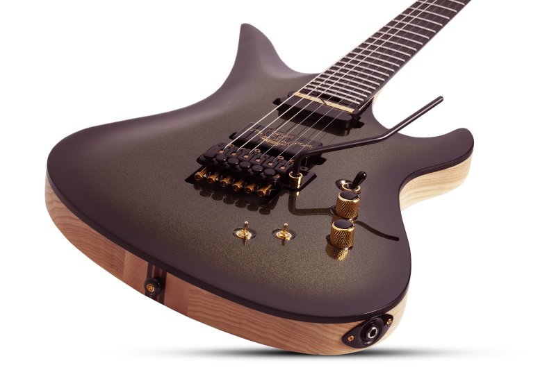 Schecter - Avenger FR-S 50th Anniversary Electric Guitar, Gold Burst #4138-SHC