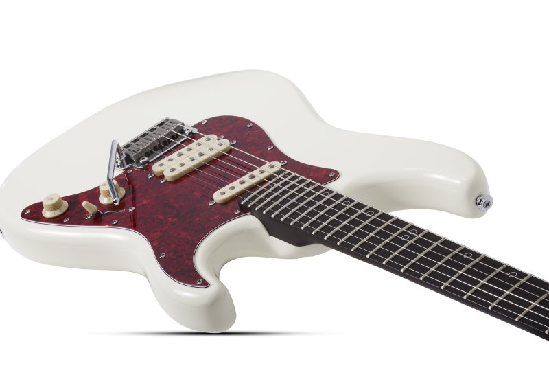 Schecter - MV-6 Electric Guitar, Olympic White #4204-SHC