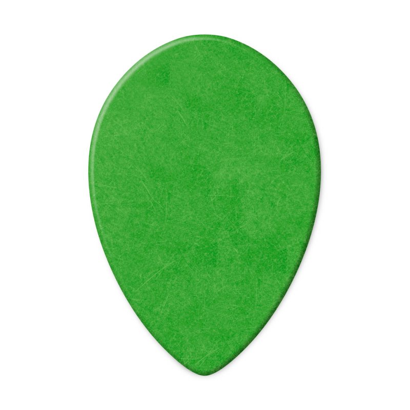 Dunlop - Green 0.88mm Tortex® Small Teardrop Guitar Pick (36/bag) #423R-88
