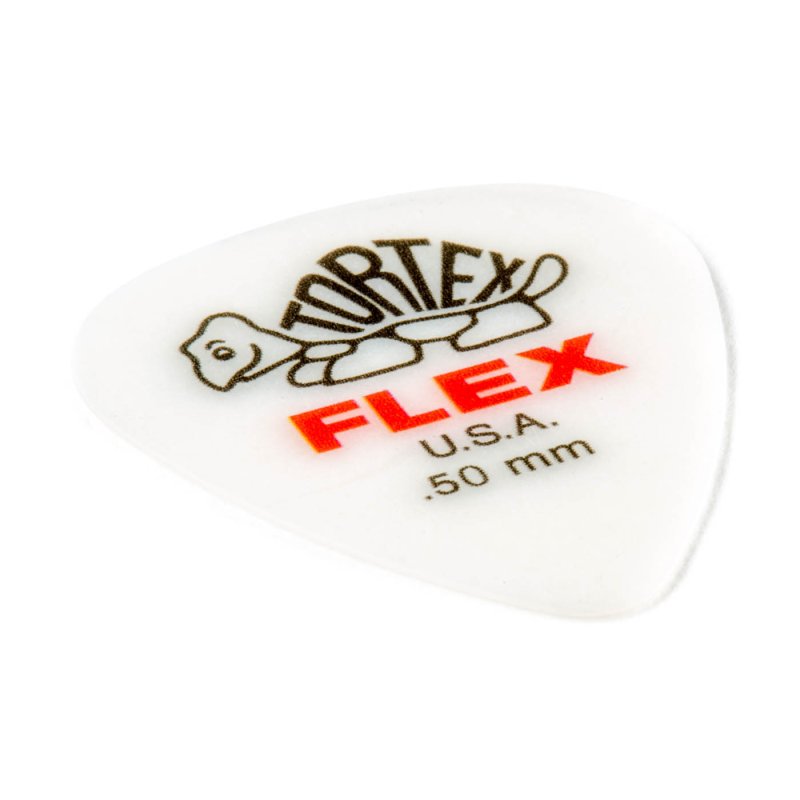 Dunlop - Red 0.50mm Tortex® Flex Standard Guitar Pick (12/pack) #428P.50