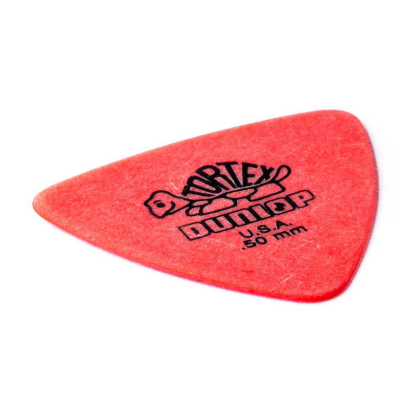 Dunlop - Red 0.50mm Tortex® Triangle Guitar Pick (6/pack) #431P.50