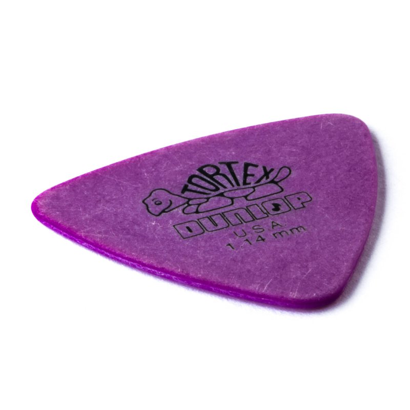 Dunlop - Purple 1.14mm Tortex® Triangle Guitar Pick (6/pack) #431P1.14