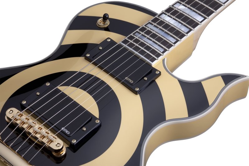 Schecter - Odin Grail Bullseye Electric Guitar, Genesis #4513-SHC
