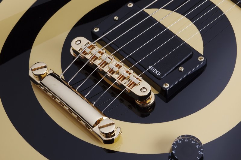 Schecter - Odin Grail Bullseye Electric Guitar, Genesis #4513-SHC