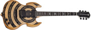 Schecter - Barbarian Norse Dragon Electric Guitar, RawTop #4574-SHC