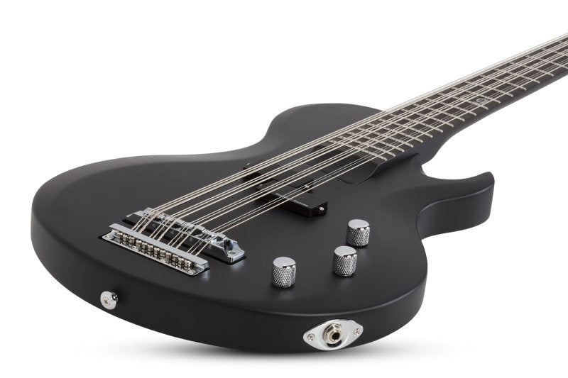 Schecter - dUg Pinnick DP-12 Electric Bass, Satin Black #459-SHC
