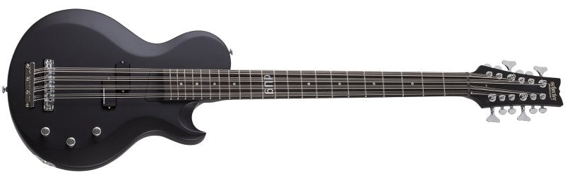 Schecter - dUg Pinnick DP-12 Electric Bass, Satin Black #459-SHC