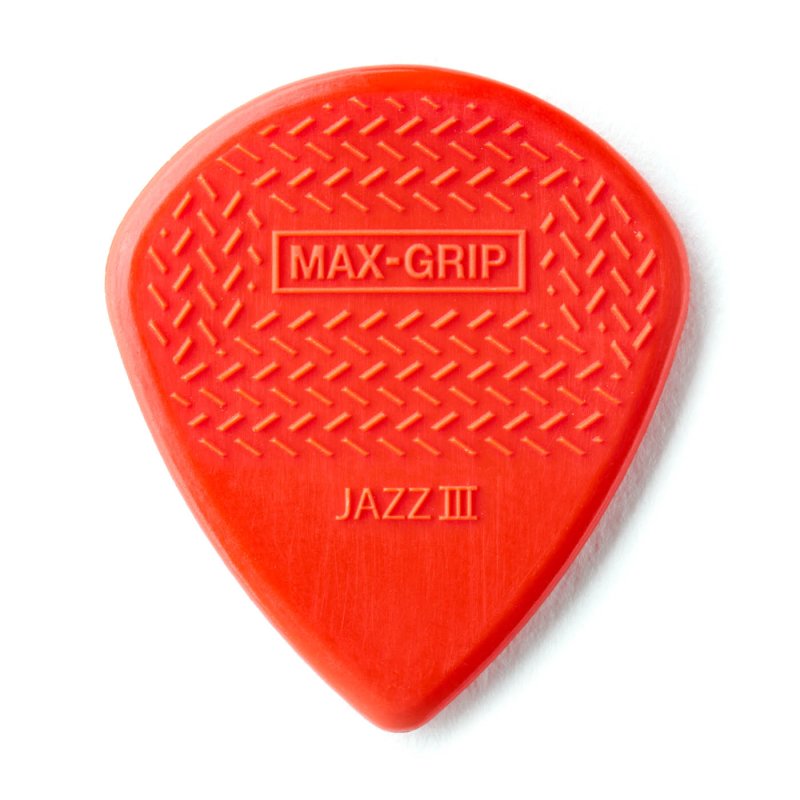 Dunlop - Max-grip Jazz III Nylon Guitar Pick (24/pack) #471R3N