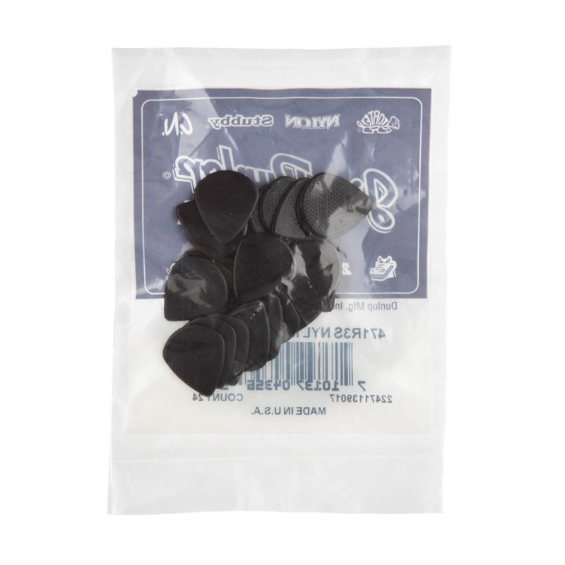 Dunlop - Max-grip® Jazz III Stiffo Pick (24/pack) #471R3S